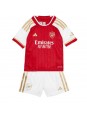 Arsenal Domácí dres pro děti 2023-24 Krátký Rukáv (+ trenýrky)